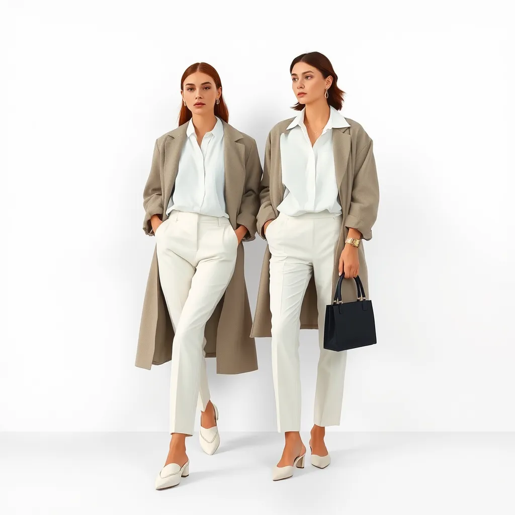 Moda minimalista elegante