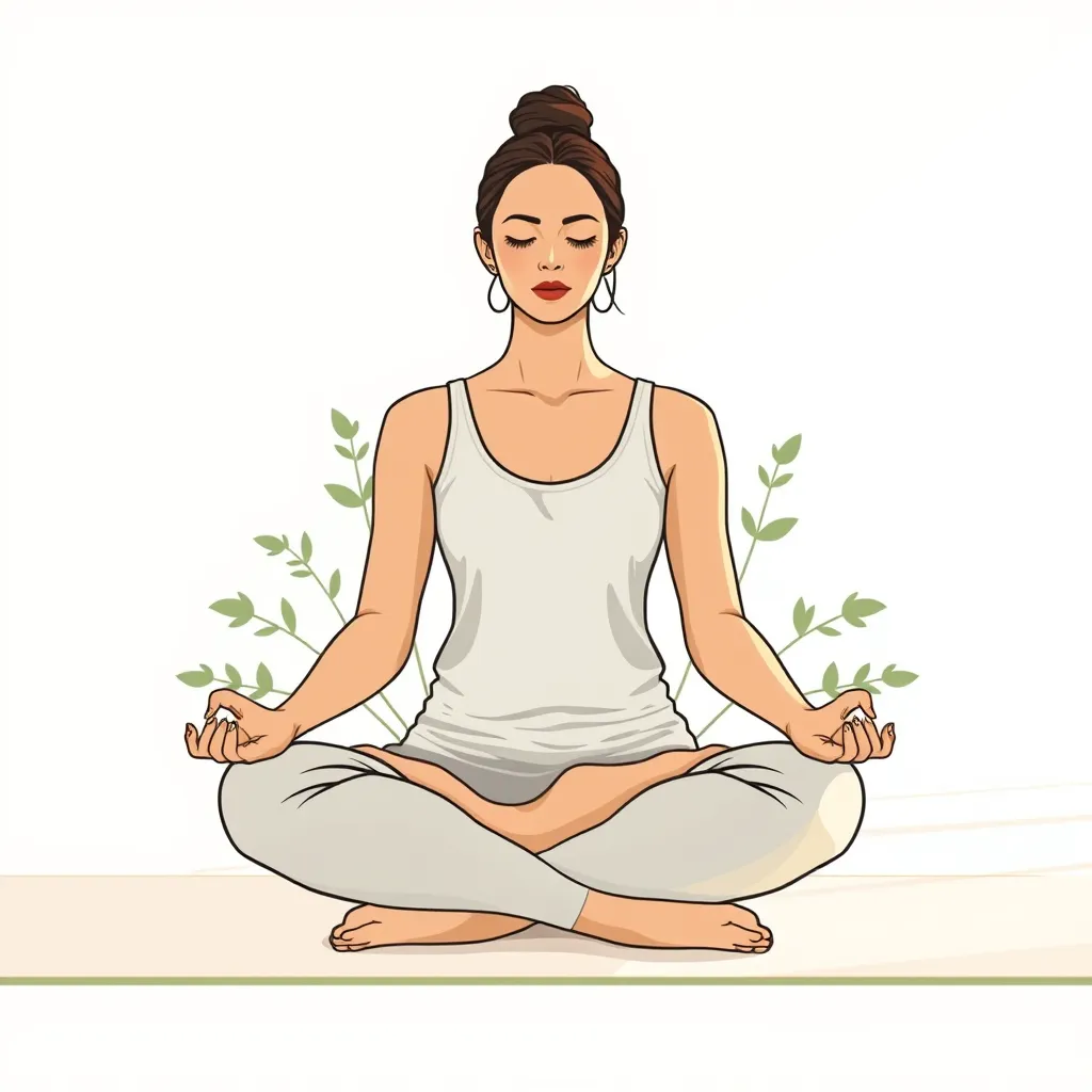 Postura de meditacion