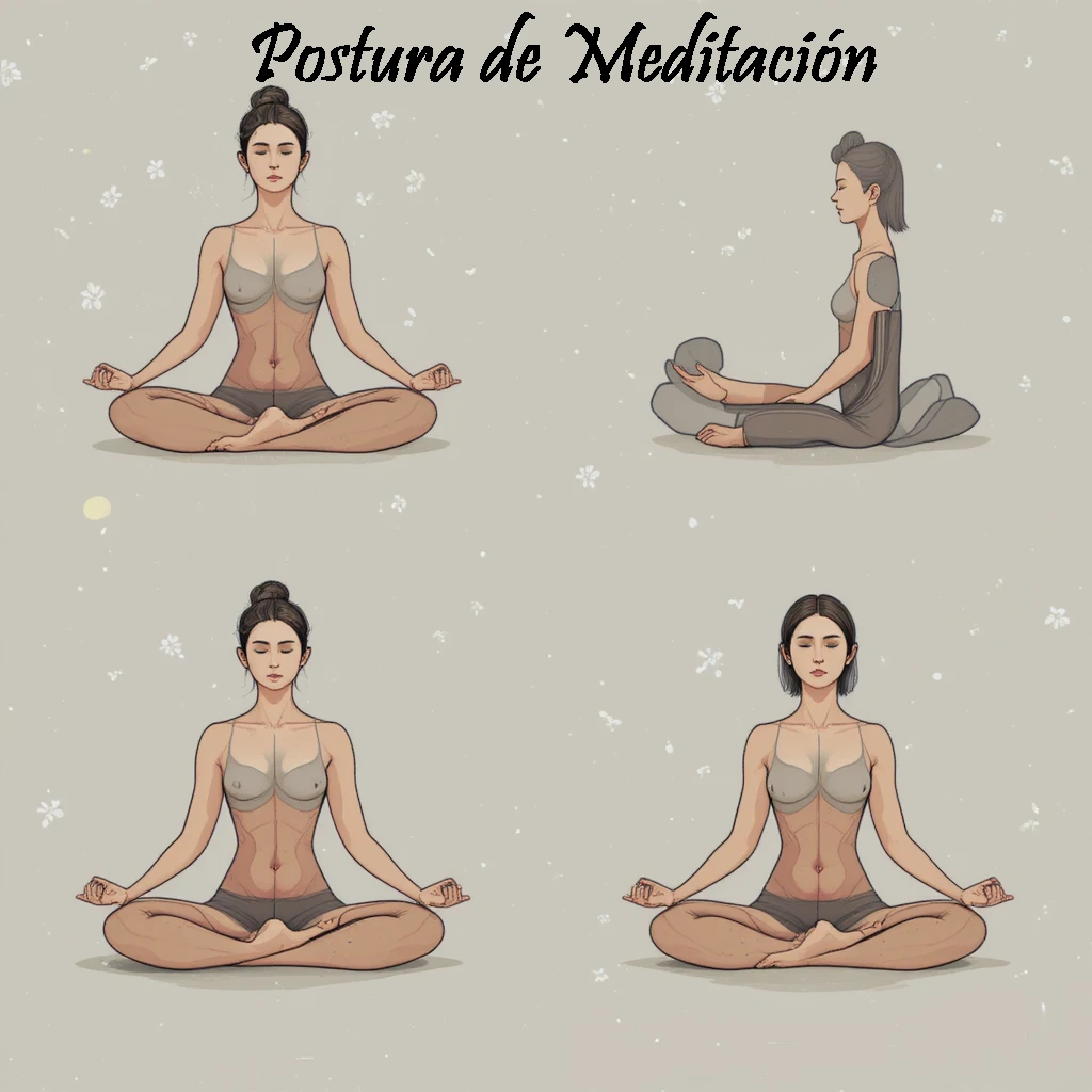 Postura de meditacion