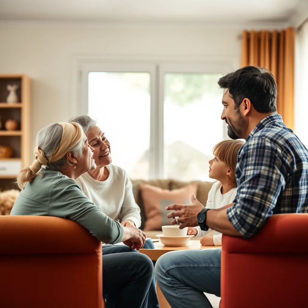 Relaciones saludables familiares